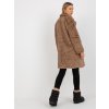 SVĚTLE HNĚDÝ DÁMSKÝ TEDDY KABÁT (Velikost ONE SIZE)