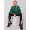 TMAVĚ ZELENÁ DÁMSKÁ MIKINA (Velikost S/M)