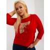 ČERVENÉ TRIČKO DRESS TO IMPRESS (Velikost ONE SIZE)