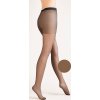 SILONKY GABRIELLA LYCRA 15 DEN PLUS SIZE (Velikost XL, Barva karamelová)