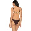 HNĚDÉ VZOROVANÉ PUSH-UP BIKINY HAVANA-78 (Velikost 75B/M)