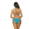 TYRKYSOVÉ SÍŤOVANÉ PUSH-UP BIKINY LESLEY PEACOCK (Velikost L)