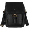 PETERSON PÁNSKÁ ČERNÁ KOŽENÁ MESSENGER TAŠKA (Velikost ONE SIZE)