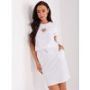 BÍLÉ SPORTOVNÍ ŠATY S KAPSAMI (Velikost ONE SIZE)