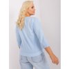 SVĚTLE MODRÉ TRIČKO S 3/4 RUKÁVEM (Velikost ONE SIZE)