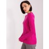 TMAVĚ RŮŽOVÝ COPÁNKOVÝ SVETR (Velikost ONE SIZE)
