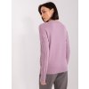 FIALOVÝ SVETR S COPÁNKY (Velikost ONE SIZE)