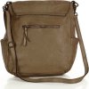 MARCO MAZZINI BÉŽOVÁ CROSSBODY Z PŘÍRODNÍ KŮŽE (Velikost ONE SIZE)