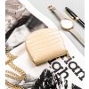 MILANO DESIGN BÉŽOVÁ MALÁ PENĚŽENKA NA ZIP T026 (Velikost ONE SIZE)