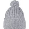 ŠEDÁ ČEPICE S BAMBULÍ BUFF NERLA KNITTED HAT BEANIE (Velikost ONE SIZE)
