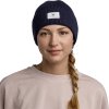TMAVĚ MODRÁ ČEPICE BUFF DRISK KNITTED HAT BEANIE (Velikost ONE SIZE)