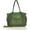 MARCO MAZZINI ZELENÁ DÁMSKÁ SHOPPER BAG (Velikost ONE SIZE)