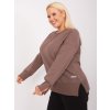 HNĚDÁ BASIC MIKINA (Velikost ONE SIZE)