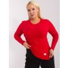 ČERVENÉ BASIC TRIČKO S DLOUHÝM RUKÁVEM (Velikost ONE SIZE)