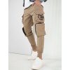 TMAVĚ BÉŽOVÉ CARGO KALHOTY (Velikost M)