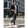 TMAVĚ ŠEDÉ PÁNSKÉ JOGGER TEPLÁKY (Velikost M/L)