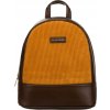 DAVID JONES HNĚDO-ŽLUTÝ MALÝ STYLOVÝ BATOH (Velikost ONE SIZE)