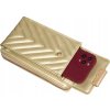 4U CAVALDI ZLATÁ PROŠÍVANÁ CROSSBODY PENĚŽENKA M674 (Velikost ONE SIZE)