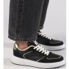 ČERNÉ SNEAKERSY SE ZLATÝMI DETAILY (Velikost 36)