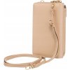 4U CAVALDI BÉŽOVÁ PROŠÍVANÁ PENĚŽENKA S POPRUHEM M754 (Velikost ONE SIZE)