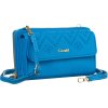 4U CAVALDI MODRÁ PENĚŽENKA S POPRUHEM M752 (Velikost ONE SIZE)