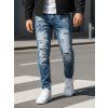 MODRÉ PÁNSKÉ STYLOVÉ DŽÍNY (Velikost 30/44)