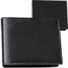 BASIC ČERNÁ PÁNSKÁ PENĚŽENKA Z PŘÍRODNÍ KŮŽE D012 (Velikost ONE SIZE)