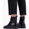 ČERNÉ ELEGANTNÍ DÁMSKÉ KOTNÍKOVÉ BOTY (Velikost 36)