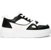 ČERNO-BÍLÉ DÁMSKÉ SNEAKERSY NA PLATFORMĚ (Velikost 36)