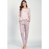 PUDROVÉ PYŽAMO S PUNTÍKY TARO LIBBY (Velikost L)