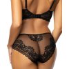 ČERNÉ KRAJKOVÉ KALHOTKY MAT ESTELLE (Velikost 38)