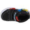 ČERNÉ CHLAPECKÉ BOTY SKECHERS KOOL BRICKS-LIL CONSTRUCTOR (Velikost 21)
