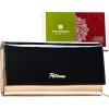 ROSEGOLD-ČERNÁ DÁMSKÁ PENĚŽENKA SE ZAPÍNÁNÍM NA PATENTKU PETERSON Y741 (Velikost ONE SIZE)
