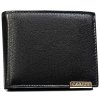 ČERNÁ PÁNSKÁ PENĚŽENKA S RFID OCHRANOU CAVALDI B050 (Velikost ONE SIZE)