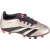 STŘÍBRNÉ CHLAPECKÉ KOPAČKY ADIDAS PREDATOR CLUB JR FXG (Velikost 29)