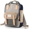 TMAVĚ ŠEDO-MODRÝ PROSTORNÝ, MĚSTSKÝ BATOH S PŘIHRÁDKOU PRO NOTEBOOK - HIMAWARI (Velikost ONE SIZE)