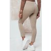 SMETANOVÉ DÁMSKÉ KALHOTY S VYSOKÝM PASEM MODSTORY (Velikost S/M)