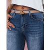DÁMSKÉ TMAVĚ MODRÉ SLIM FIT DŽÍNY FLEXI (Velikost S)