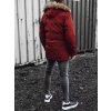 (VEL. 2XL) VÍNOVÁ PÁNSKÁ ZIMNÍ PARKA (Velikost 2XL)