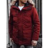 (VEL. 2XL) VÍNOVÁ PÁNSKÁ ZIMNÍ PARKA (Velikost 2XL)