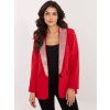 ČERVENÉ DÁMSKÉ SAKO S RAMENNÍMI VYCPÁVKAMI (Velikost ONE SIZE)