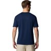 TMAVĚ MODRÉ PÁNSKÉ TRIČKO S POTISKEM COLUMBIA PATH LAKE II GRAPHIC TEE (Velikost L)