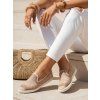 ZLATÉ ESPADRILKY S KAMÍNKY (Velikost 38)