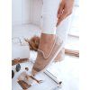 ZLATÉ ESPADRILKY S KAMÍNKY (Velikost 38)
