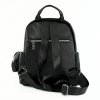 DÁMSKÝ ČERNÝ KOŽENÝ BATOH SOLIER BELLE (Velikost ONE SIZE)