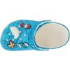 BÍLO-MODRÉ DĚTSKÉ NAZOUVÁKY CROCS CLASSIC SMURFS CLOG KIDS (Velikost 28/29)