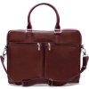 PÁNSKÁ KOŽENÁ BORDÓ TAŠKA SOLIER (Velikost ONE SIZE)