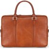HNĚDÁ KOŽENÁ TAŠKA NA NOTEBOOK (Velikost ONE SIZE)