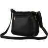 ROVICKY ČERNÁ DÁMSKÁ CROSSBODY KABELKA SE ZLATÝMI ZIPY (Velikost ONE SIZE)