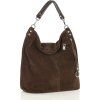 MAZZINI TMAVĚ HNĚDÁ SHOPPER KABELKA (Velikost ONE SIZE)